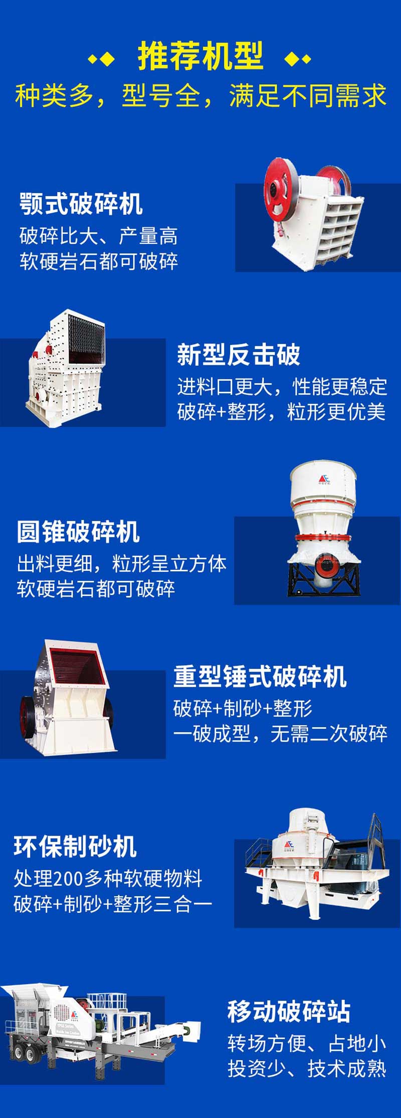 砂石設(shè)備型號(hào)
