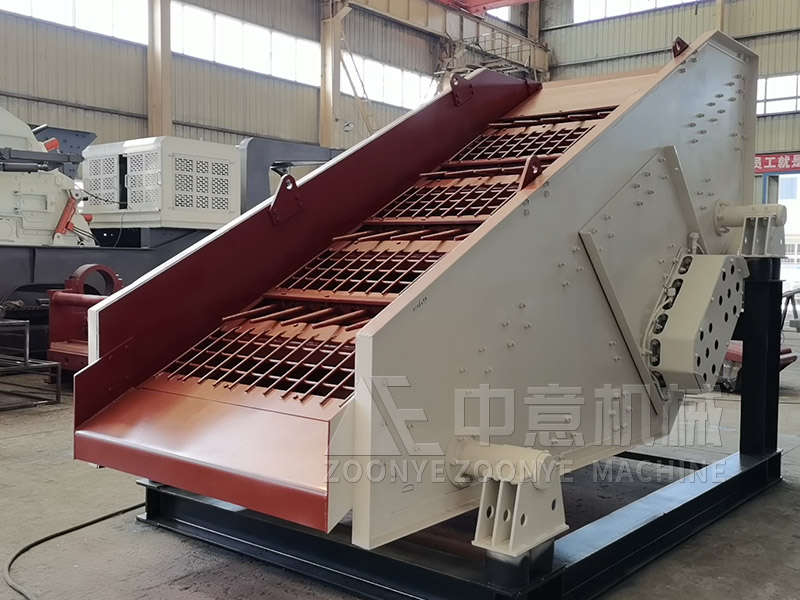 建筑廢料篩分設(shè)備棒條篩實地工廠圖片